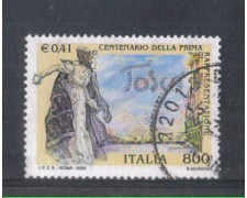 2000 - LOTTO/7257U - REPUBBLICA - LA TOSCA - USATO 2000 - LOTTO/7257U - REPUBBLICA - LA TOSCA - USATO
