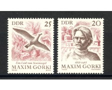 1968 - GERMANIA DDR - MASSIMO GORKIJ 2v. - NUOVI - LOTTO/36262 1968 - GERMANIA DDR - MASSIMO GORKIJ 2v. - NUOVI - LOTTO/36262