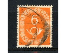 1951 - GERMANIA - 6p.ARANCIO CORNO DI POSTA - USATO - LOTTO/30765 1951 - GERMANIA - 6p.ARANCIO CORNO DI POSTA - USATO - LOTTO/30765