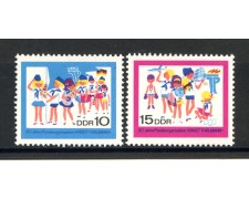 1968 - GERMANIA DDR - PIONIERI ERNST THALMANN 2v. - NUOVI - LOTTO/36298 1968 - GERMANIA DDR - PIONIERI ERNST THALMANN 2v. - NUOVI - LOTTO/36298