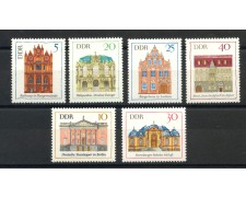 1969 - GERMANIA DDR - EDIFICI CARATTERISTICI 6v. - NUOVI - LOTTO/36299 1969 - GERMANIA DDR - EDIFICI CARATTERISTICI 6v. - NUOVI - LOTTO/36299