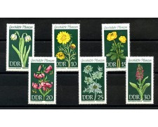 1969 - GERMANIA DDR - PIANTE LOCALI 6v. - NUOVI - LOTTO/36304 1969 - GERMANIA DDR - PIANTE LOCALI 6v. - NUOVI - LOTTO/36304