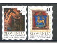 1993 - SLOVENIA - CENTENARIO DI NOVO MESTO 2v. - NUOVI - LOTTO/33671