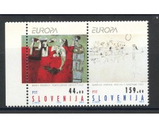 1993 - SLOVENIA - EUROPA ARTE 2v. - NUOVI - LOTTO/33672