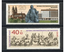 1969 - GERMANIA DDR - ESPOSIZIONE FILATELICA 2v. - NUOVI - LOTTO/36323