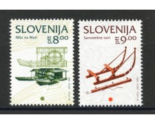 1993 - SLOVENIA - PATRIMONIO CULTURALE 2v. - NUOVI - LOTTO/33680