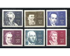 1970 - GERMANIA DDR - PERSONALITA' 6v. - NUOVI - LOTTO/36330 1970 - GERMANIA DDR - PERSONALITA' 6v. - NUOVI - LOTTO/36330