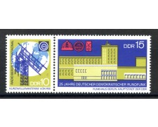 1970 - GERMANIA DDR - RADIO NAZIONALE 2v. - NUOVI - LOTTO/36340 1970 - GERMANIA DDR - RADIO NAZIONALE 2v. - NUOVI - LOTTO/36340
