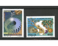 1997 - REPUBBLICA - LAVORO INDUSTRIA E AGRICOLTURA 2v. - NUOVI - LOTTO/7157 1997 - REPUBBLICA - LAVORO INDUSTRIA E AGRICOLTURA 2v. - NUOVI - LOTTO/7157