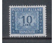1955/66 - LOTTO/7827 - REPUBBLICA - 10 LIRE SEGNATASSE 1955/66 - LOTTO/7827 - REPUBBLICA - 10 LIRE SEGNATASSE
