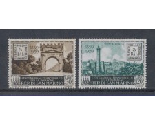 1959 - LOTTO/7861 - SAN MARINO - FRANCOBOLLI ROMAGNE 2v. NUOVI 1959 - LOTTO/7861 - SAN MARINO - FRANCOBOLLI ROMAGNE 2v. NUOVI