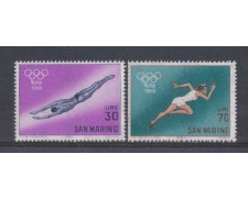 1964 - LOTTO/7888 - SAN MARINO - PREOLIMPICA VERSO TOKIO