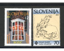 1994 - SLOVENIA - NATALE E ANNO DELLA FAMIGLIA 2v. - NUOVI - LOTTO/33701