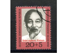 1970 - GERMANIA DDR - HO CHI MINH - USATO - LOTTO/36351U 1970 - GERMANIA DDR - HO CHI MINH - USATO - LOTTO/36351U