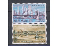 1973 - LOTTO/7941 - SAN MARINO - VEDUTE DI NEW YORK