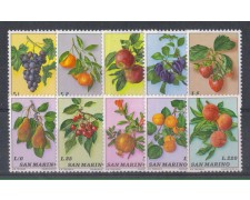 1973 - LOTTO/7945 - SAN MARINO - FRUTTA