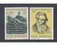 1974 - LOTTO/7955 - SAN MARINO - NICCOLO' TOMMASEO