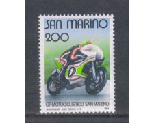 1981 - LOTTO/8015 - SAN MARINO - MOTOCICLISMO 1981 - LOTTO/8015 - SAN MARINO - MOTOCICLISMO