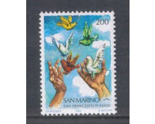 1982 - LOTTO/8027 - SAN MARINO - SAN FRANCESCO - NUOVO 1982 - LOTTO/8027 - SAN MARINO - SAN FRANCESCO - NUOVO