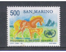 1983 - LOTTO/8040 - SAN MARINO - PROGRAMMA ALIMENTARE