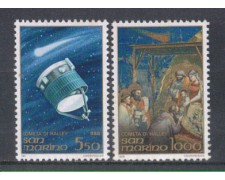 1986 - LOTTO/8062 - SAN MARINO - COMETA HALLEY - NUOVI