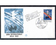 1986 - LOTTO/8067Z - SAN MARINO - ANNO DELLA PACE - FDC 1986 - LOTTO/8067Z - SAN MARINO - ANNO DELLA PACE - FDC