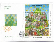 1993 - LOTTO/8135Z - SAN MARINO - VILLAGGIO EUROPA - FDC