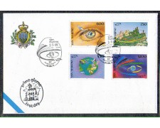1995 - LOTTO/8155Z - SAN MARINO - TURISMO - FDC 1995 - LOTTO/8155Z - SAN MARINO - TURISMO - FDC