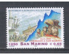 1999 - LOTTO/8206 - SAN MARINO - RITIRATA DI GARIBALDI