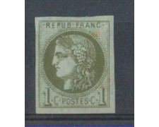 1870/1871 - LOTTO/5225A - FRANCIA - 1 CENT. VERDE CERERE - LING. 1870/1871 - LOTTO/5225A - FRANCIA - 1 CENT. VERDE CERERE - LING.