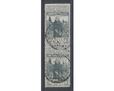 1926 - LOTTO/REG193UC - REGNO - 30c. SAN FRANCESCO - COPPIA USAT 1926 - LOTTO/REG193UC - REGNO - 30c. SAN FRANCESCO - COPPIA USAT