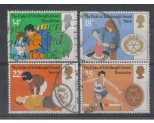 1981 - LOTTO/4629 - GRAN BRETAGNA - PREMIO DUCA DI EDIMBURGO - U 1981 - LOTTO/4629 - GRAN BRETAGNA - PREMIO DUCA DI EDIMBURGO - U
