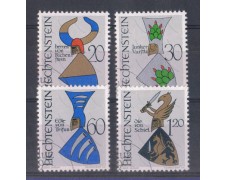 1966 - LOTTO/4589U - LIECHTENSTEIN - STEMMI NOBILIARI - USATI 1966 - LOTTO/4589U - LIECHTENSTEIN - STEMMI NOBILIARI - USATI