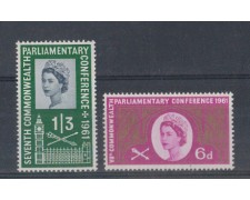 1961 - LOTTO/4665 - GRAN BRETAGNA - CONFERENZA COMMONWEALTH