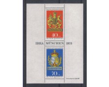 1973 - LOTTO/GFBF8N - GERMANIA - IBRA 73 FOGLIETTO - NUOVO 1973 - LOTTO/GFBF8N - GERMANIA - IBRA 73 FOGLIETTO - NUOVO