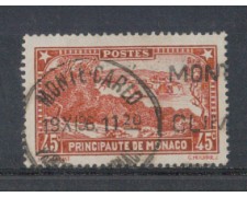 1933 - LOTTO/8542UE - MONACO - 45c. VEDUTE - USATO