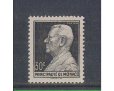 1948 - LOTTO/8592AL - MONACO - 30c. BRUNO NERO