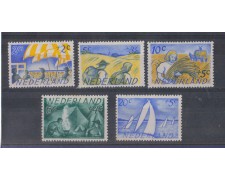 1949 - LOTTO/8722L - OLANDA - BENEFICENZA 5v. 1949 - LOTTO/8722L - OLANDA - BENEFICENZA 5v.