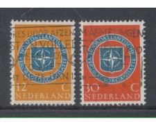 1959 - LOTTO/8770U - OLANDA - PATTO ATLANTICO - USATI