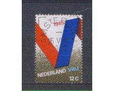 1970 - LOTTO/8844U - OLANDA - ANNIVERSARIO LIBERAZIONE - USATO 1970 - LOTTO/8844U - OLANDA - ANNIVERSARIO LIBERAZIONE - USATO