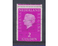 1969 - LOTTO/8832DUV - OLANDA - 2g. REGINA GIULIANA - VARIETA' 1969 - LOTTO/8832DUV - OLANDA - 2g. REGINA GIULIANA - VARIETA'