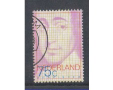 1977 - LOTTO/8903U - OLANDA - BARUCH DE SPINOZA - USATO 1977 - LOTTO/8903U - OLANDA - BARUCH DE SPINOZA - USATO