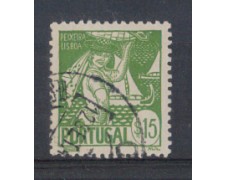 1941 - LOTTO/9708DU - PORTOGALLO - 15c. COSTUMI REGIONALI- USATO 1941 - LOTTO/9708DU - PORTOGALLO - 15c. COSTUMI REGIONALI- USATO
