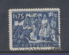 1947 - LOTTO/9725DU - PORTOGALLO - 1,75e. LIBERAZIONE - USATO 1947 - LOTTO/9725DU - PORTOGALLO - 1,75e. LIBERAZIONE - USATO