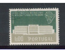 1958 - LOTTO/9765AU - PORTOGALLO- 1e. MEDICINA TROPICALE - USATO 1958 - LOTTO/9765AU - PORTOGALLO- 1e. MEDICINA TROPICALE - USATO
