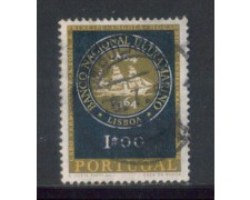 1964 - LOTTO/9796AU - PORTOGALLO - 1e. BANCA NAZ. - USATO 1964 - LOTTO/9796AU - PORTOGALLO - 1e. BANCA NAZ. - USATO