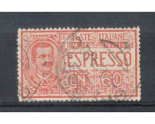 1922 - LOTTO/REGEX7U - REGNO -  ESPRESSO 60c. - USATO