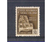 1944 - LOTTO/RSI503N - RSI - 10c. MONUMENTI DISTRUTTI - NUOVO 1944 - LOTTO/RSI503N - RSI - 10c. MONUMENTI DISTRUTTI - NUOVO