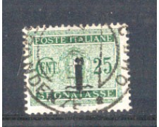1944 - LOTTO/RSIT63U - RSI - 25c. SEGNATASSE - USATO 1944 - LOTTO/RSIT63U - RSI - 25c. SEGNATASSE - USATO