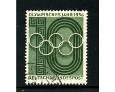 1956 - GERMANIA FEDERALE - OLIMPIADI DI MELBOURNE - USATO - LOTTO/30793 1956 - GERMANIA FEDERALE - OLIMPIADI DI MELBOURNE - USATO - LOTTO/30793